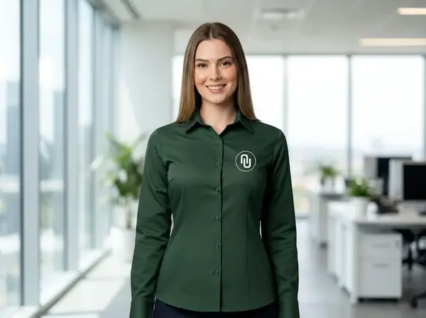 Camisa Social Feminina personalizada