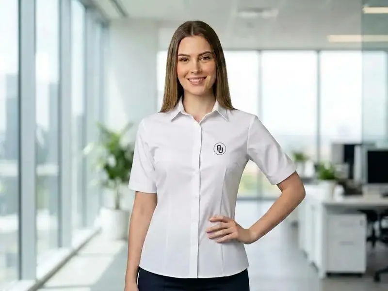Camisa Social Manga Curta personalizada