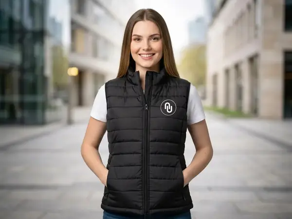 Colete Feminino acolchoado corporativo