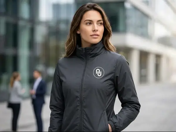 Corta-vento Feminino personalizado para empresas