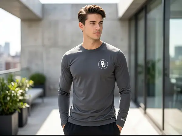 Blusa térmica com proteção solar UV para trabalho externo